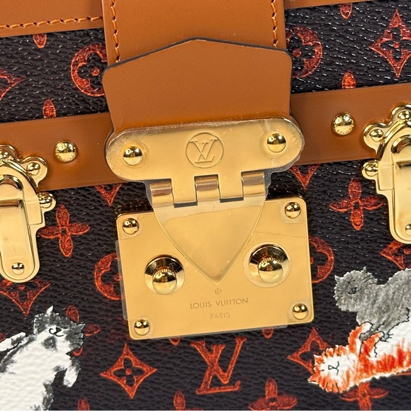 Louis Vuitton Catogram Petite Malle Black - Picture 4 of 16